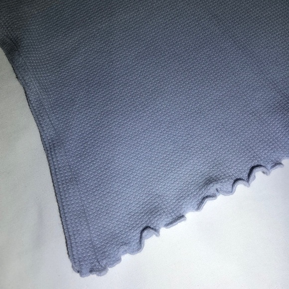 Rare Baby Blue crop top, Brandy Melville - Picture 4 of 5